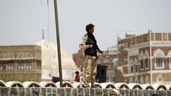 La violencia en Yemen dejó por ahora más de 100.000 desplazados. Foto: AFP