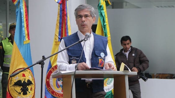 Yesid Reyes, ministro de Justicia. Foto: oficial.