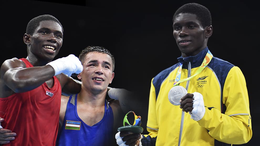 La medalla es la segunda presea plateada de Colombia en Rio-2016, tras la obtenida por la judoca Yuri Alvear, y la octava en la historia de Colombia. Foto: AFP / Montaje Noticias RCN.