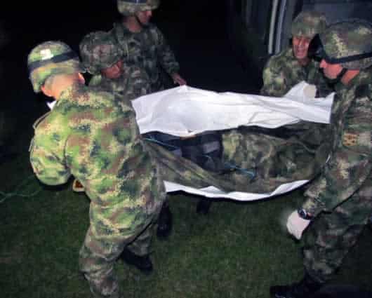 'Zepli' murió en una zona rural del departamento de Nariño. Foto: archivo AFP.