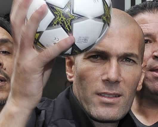 Zinedine Zidane, exfutbolista francés y actual segundo entrenador del Real Madrid. Foto:AFP