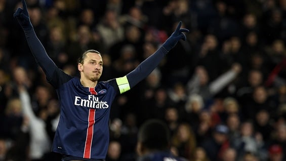 Zlatan Ibrahimovic. Foto: AFP.