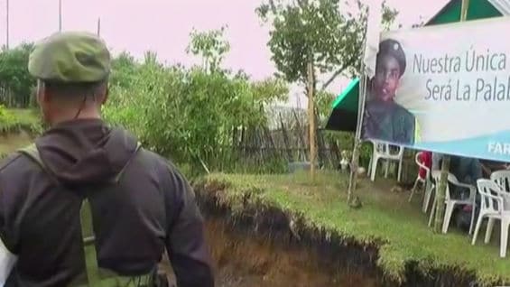 Guerrillero de las Farc.