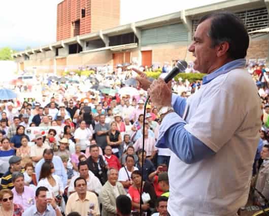 El aspirante a la presidencia Óscar Iván Zuluaga. Foto: Twitter.
