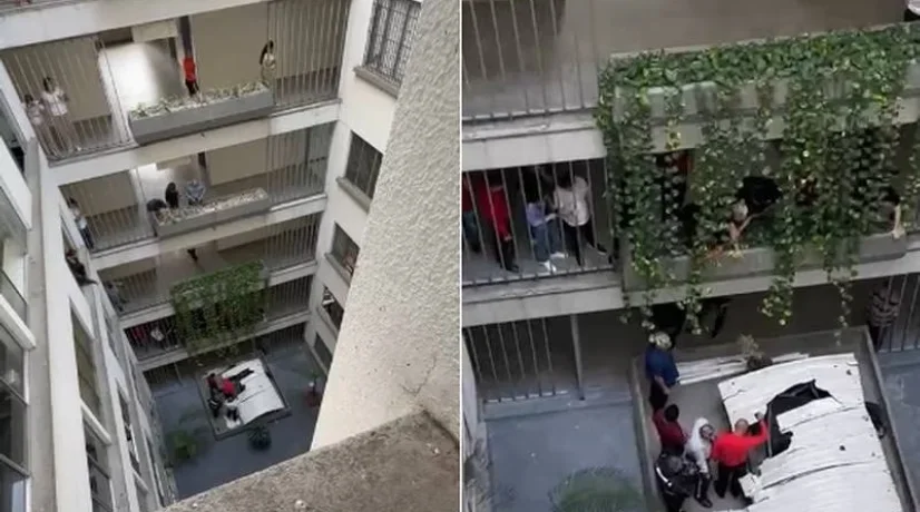 Adulto mayor se lanzó de un piso 11 en Medellín por amenazas de un prestamista