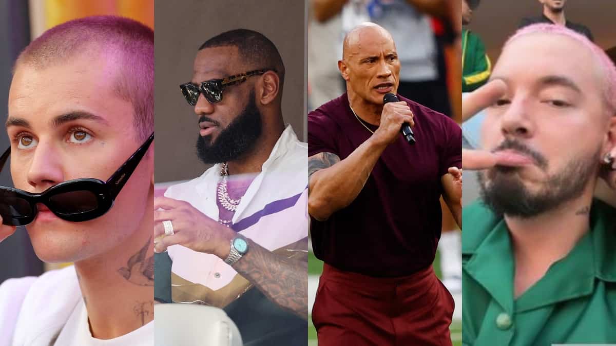 J Balvin, Justin Bieber, Lebron James
