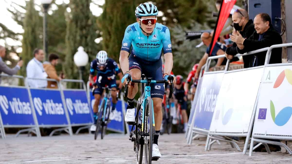 Miguel Ángel 'Supermán' López, segundo en la Vuelta a Andalucía