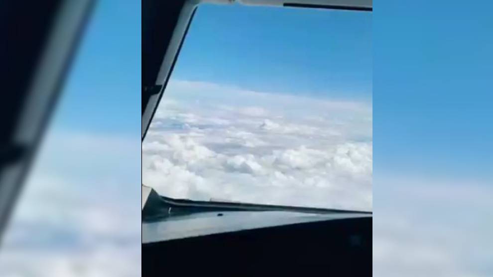 VIDEO: ¿Ovni sobre el cielo de Medellín? . Foto: Redes Sociales