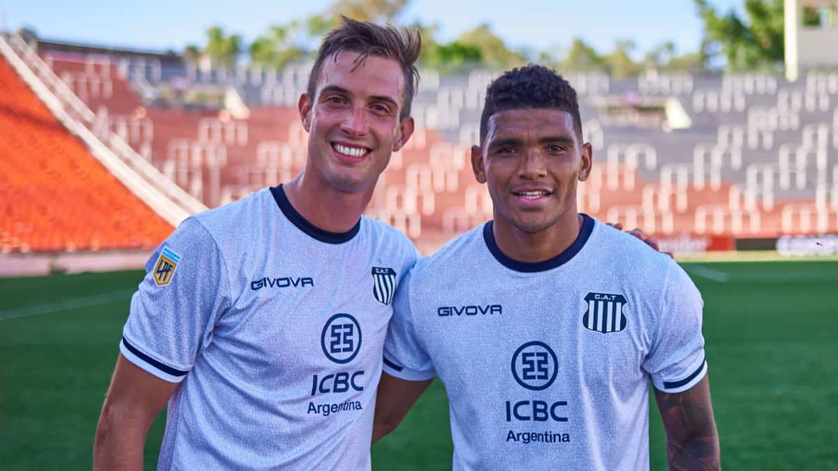 El golazo de taco del colombiano Rafael Pérez con Talleres