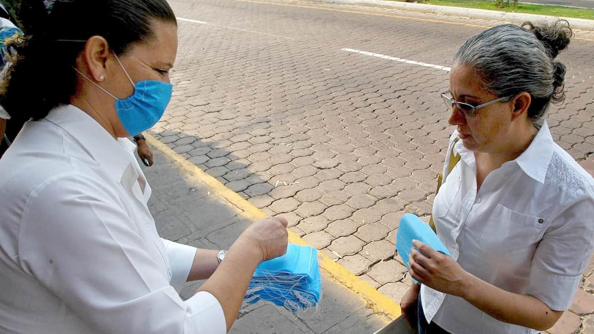 Tapabocas en Colombia