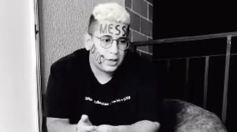 Influencer colombiano confesó drama que vive tras tatuarse a Messi