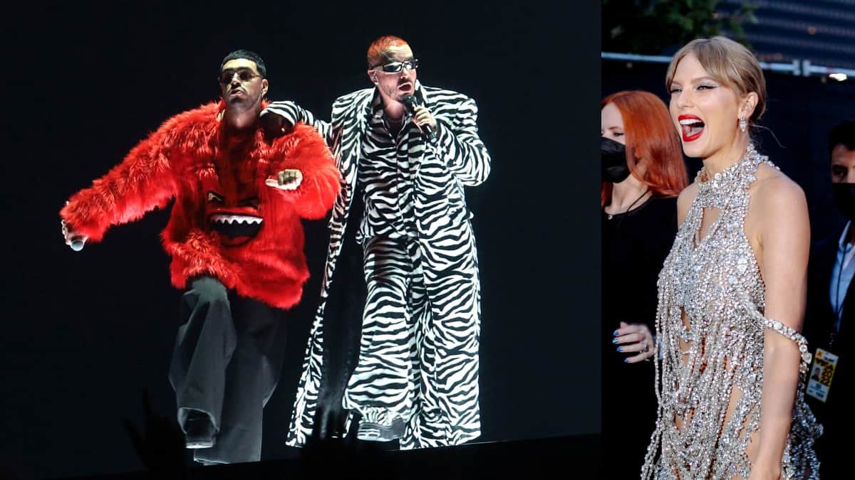 Taylor Swift bailando al ritmo de J Balvin y Ryan Castro