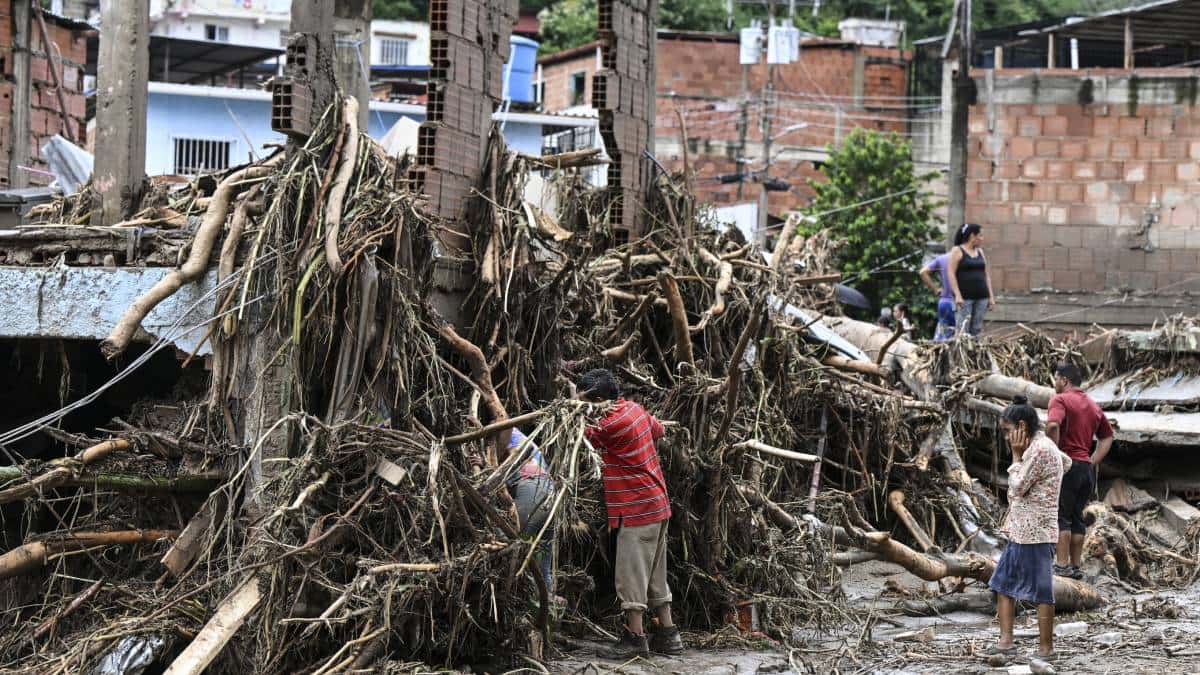 Tragedia por lluvias en Venezuela: Las Tejerías, estado Aragua.
