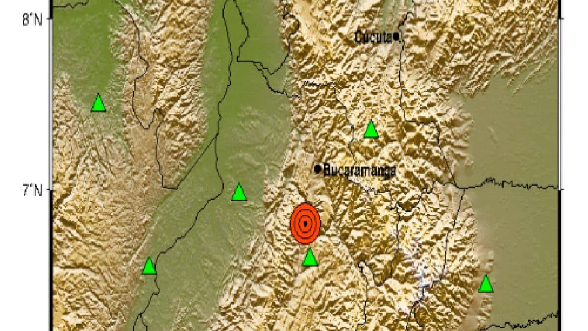 Temblor de magnitud 4,2 en Santander este 29 de abril
