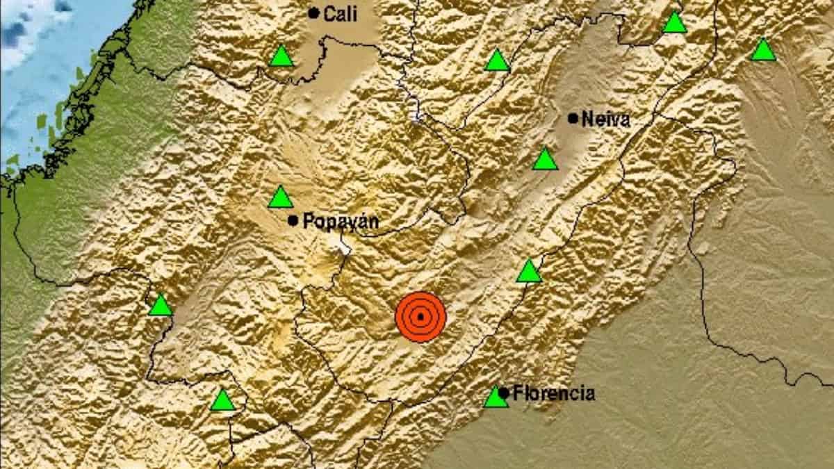 Temblor sacudió a Huila, Cali y Popayán en la mañana de este viernes