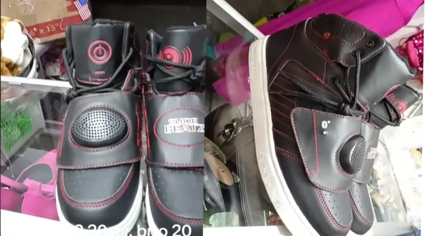 ¿Tenis con parlante? La nueva moda en Bogotá que causa tendencia en redes sociales