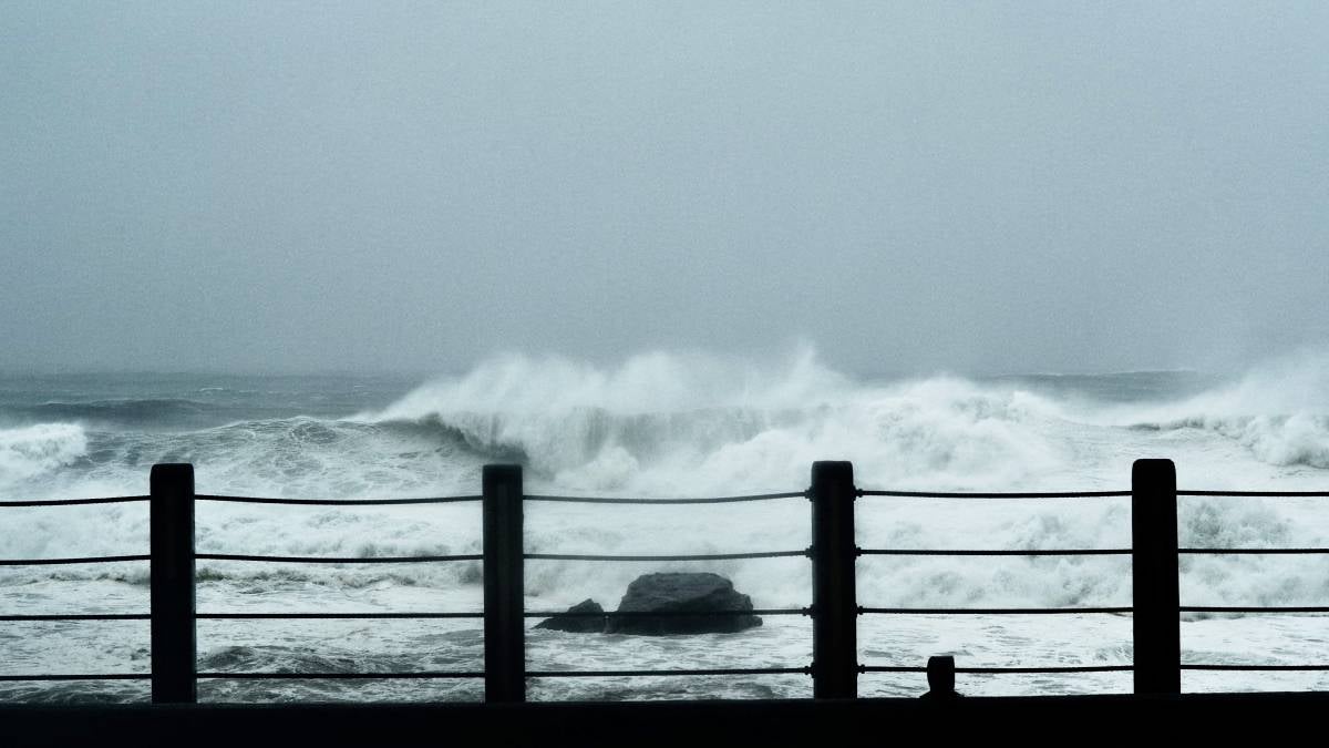 Tifón Chanthu golpearía China el próximo lunes