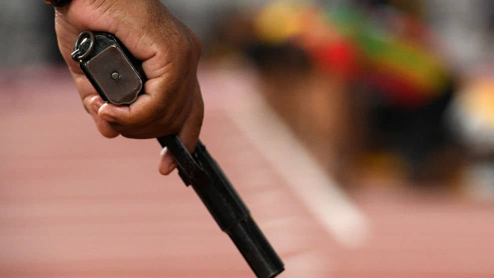 Se informó que se encontraron casquillos de una pistola en la escena. Foto: AFP
