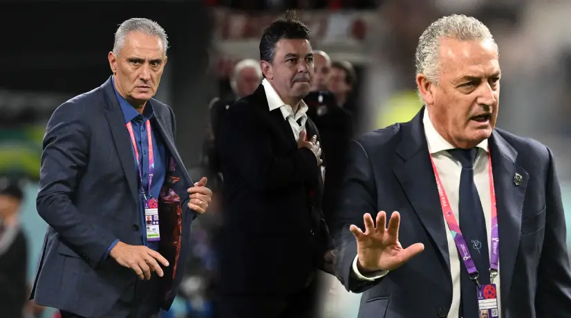 Tite, Gallardo y Alfaro, candidatos para el Flamengo