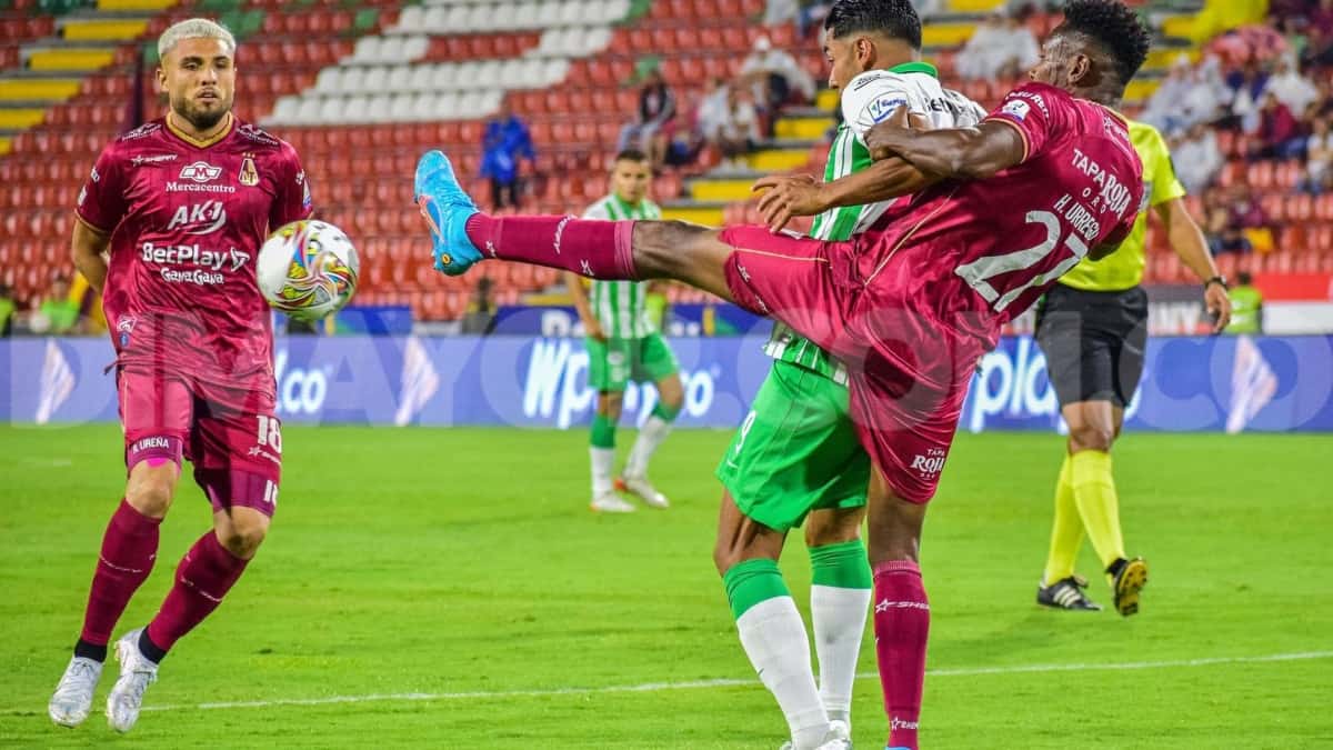 Tolima 2-2 Nacional: Liga BetPlay 2022-II