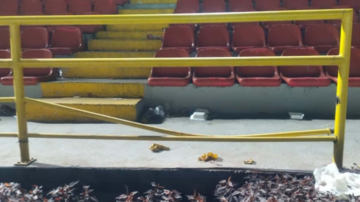 Tolima vs Nacional: daños estadio Manuel Murillo Toro