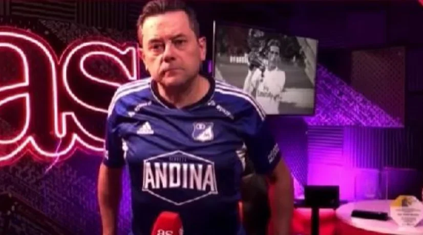 Tomás Roncero, con camiseta de Millonarios, sobre vínculo Real Madrid y Colombia
