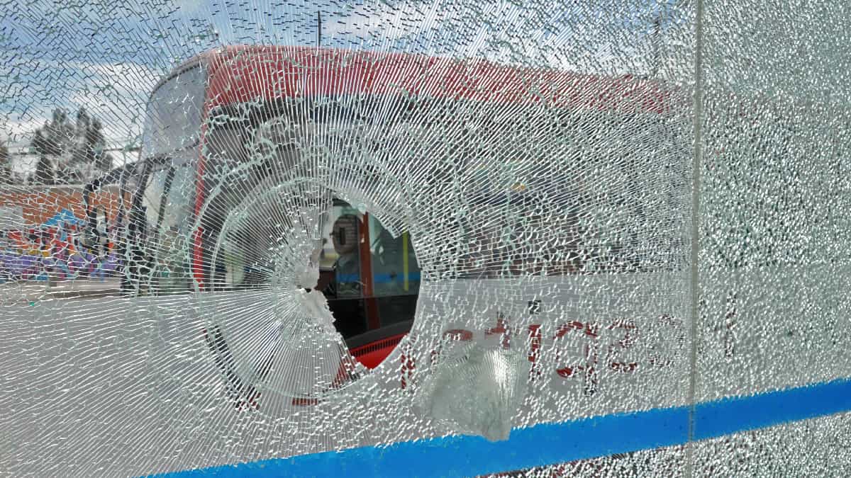 Averías de Transmilenio tras el Paro Nacional