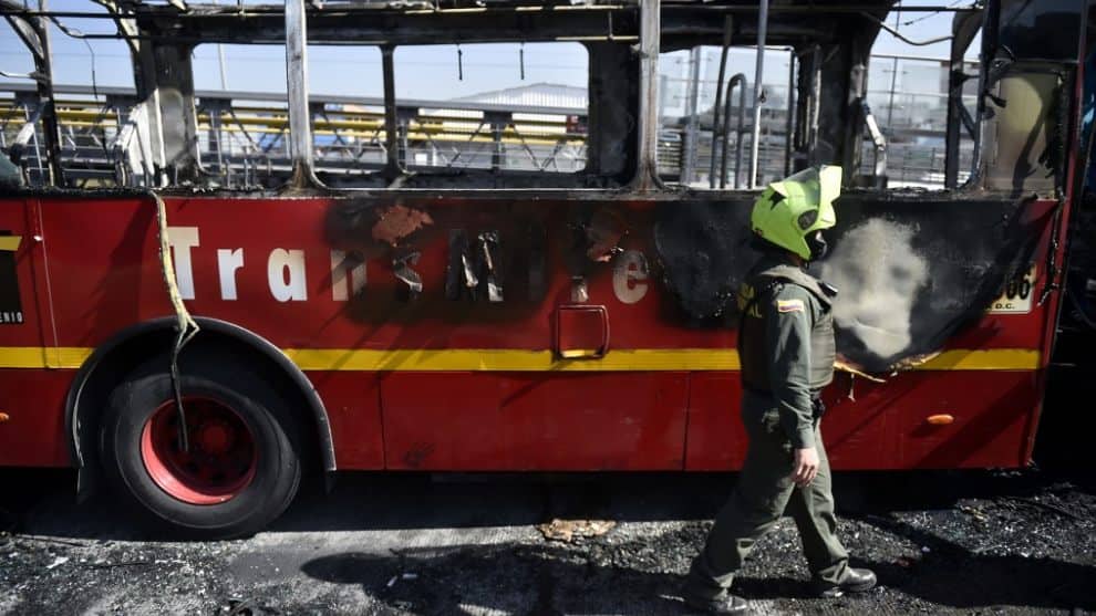 “Vandalismo contra Transmilenio en dos días afecta a cerca de 280.000 usuarios”: Felipe Ramírez