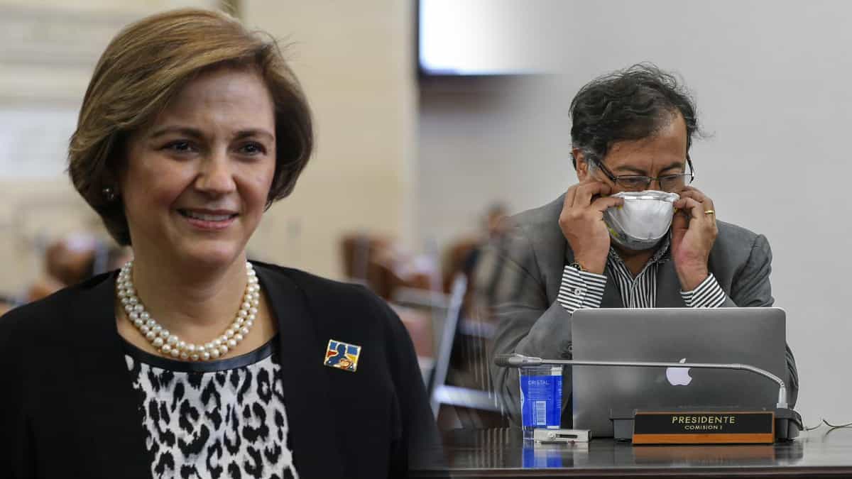 María del Rosario Guerra se retractó de trinos sobre Petro