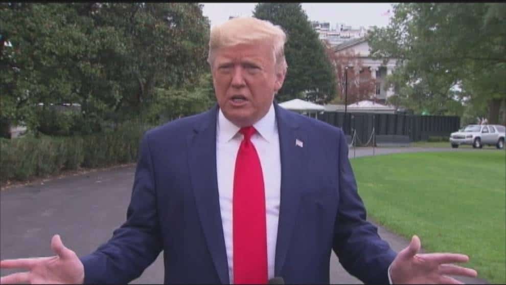 Presidente de Estados Unidos se burló de sus contradictores y los señaló de ser simpatizantes del gobierno de Irán.