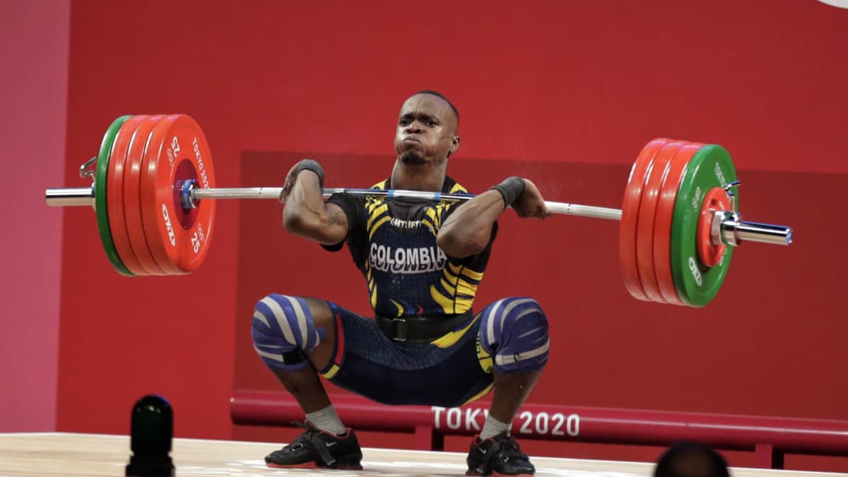 Santiago Rodallega logró el diploma olímpico en la halterofilia