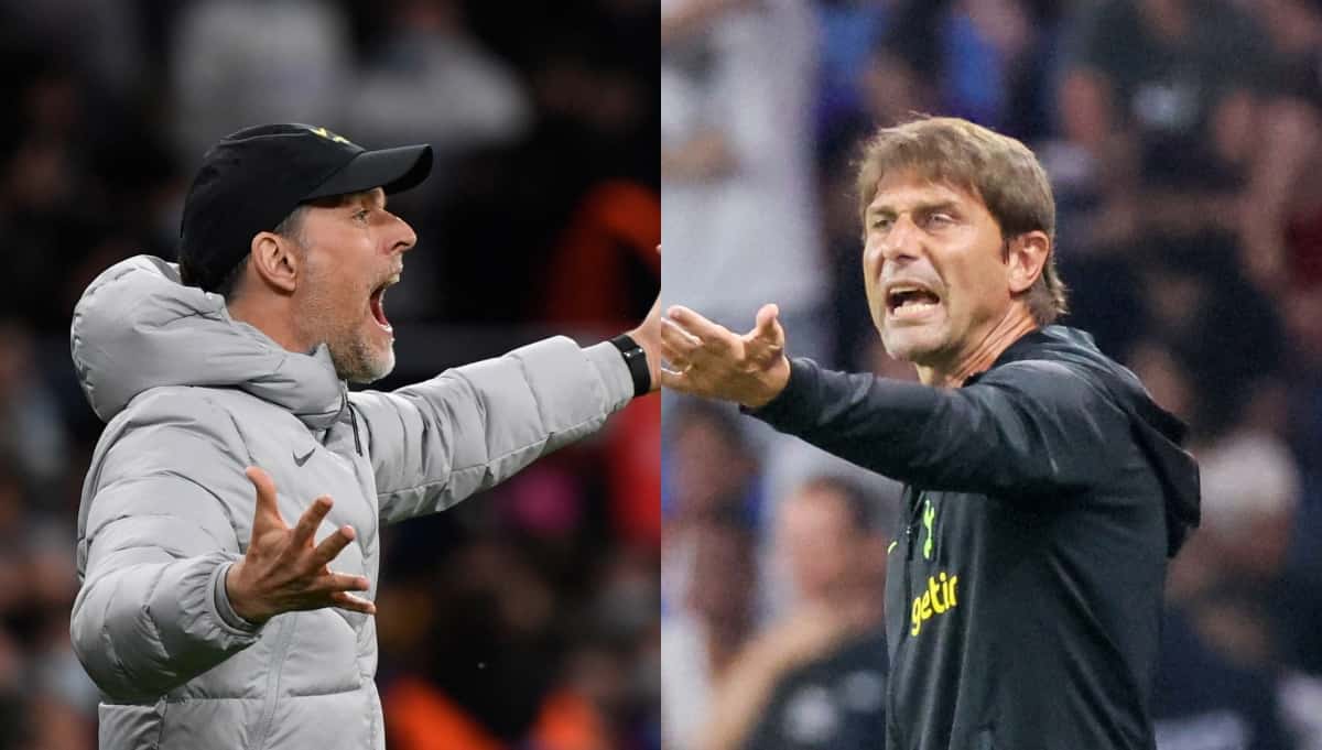 Thomas Tuchel y Antonio Conte