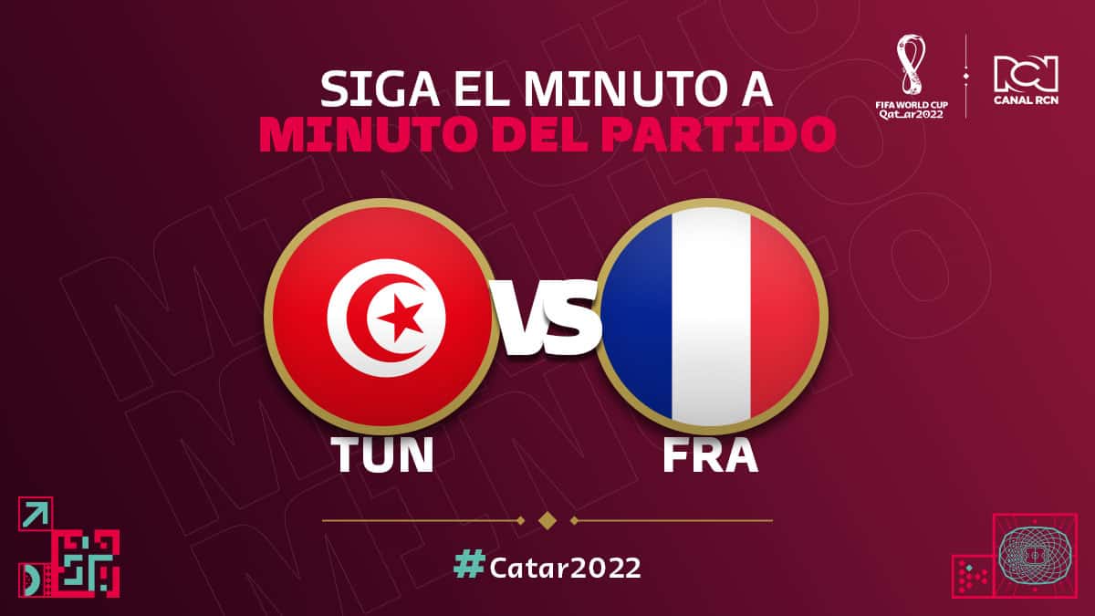 Catar 2022: Túnez vs. Francia EN VIVO gratis online