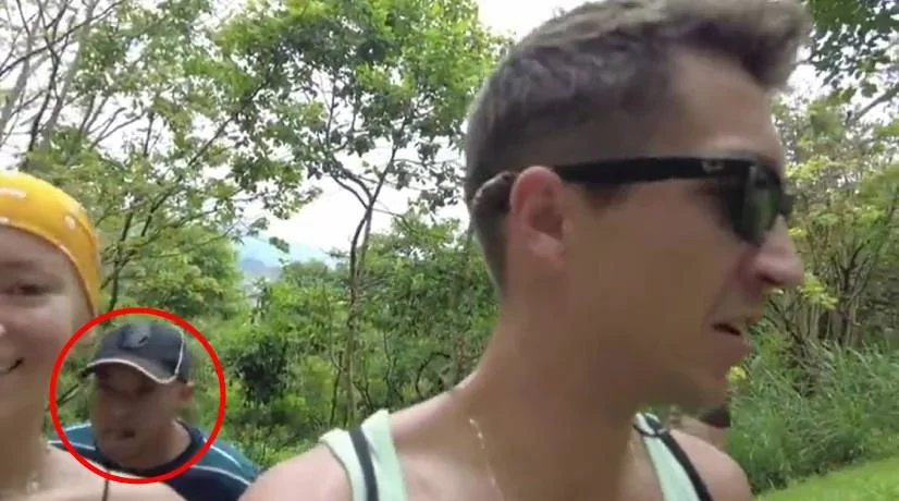 Turistas polacos grabaron el momento exacto en el que los robaron