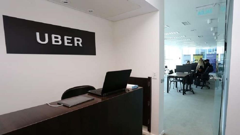 Oficia de Uber Colombia S.A.S en Bogotá.