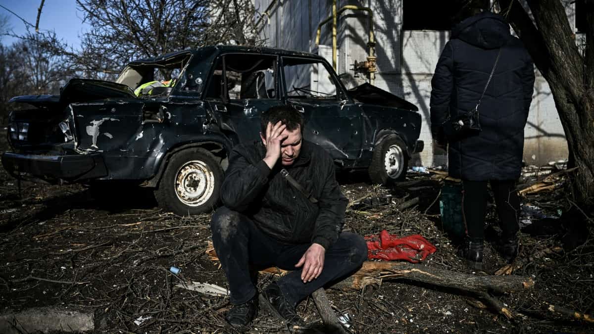 Guerra Rusia Ucrania: imagénes de bombardeos y ataques en Kiev