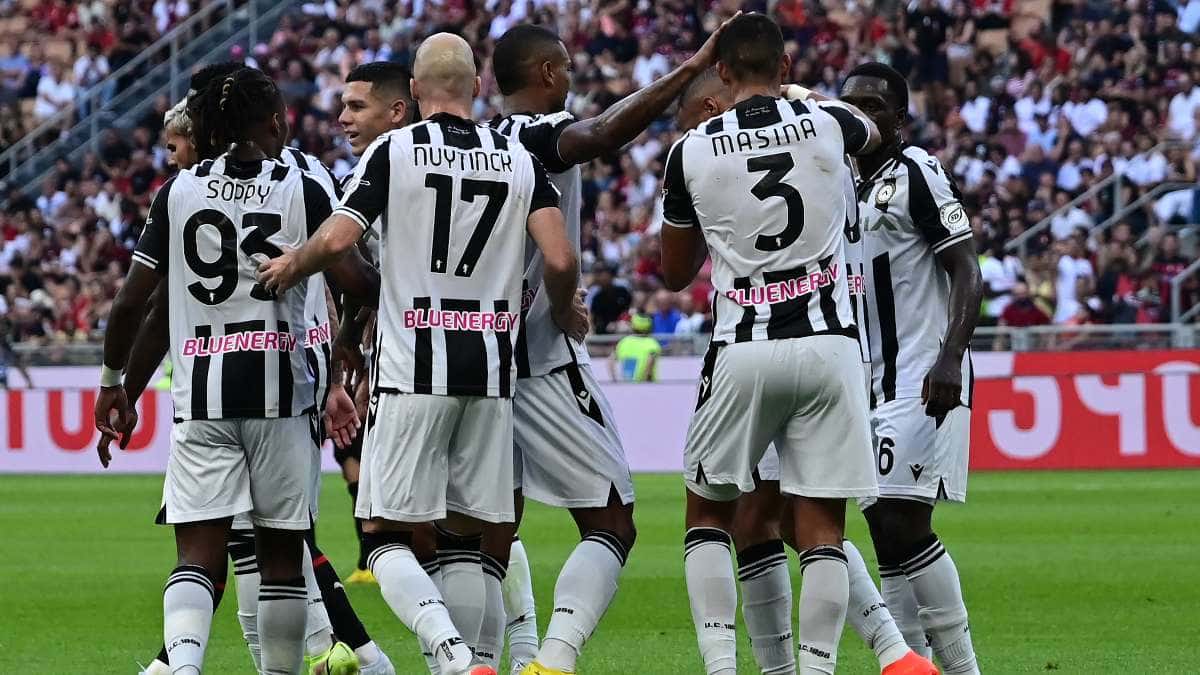 El Udinese es el sorpresivo líder de la Serie A