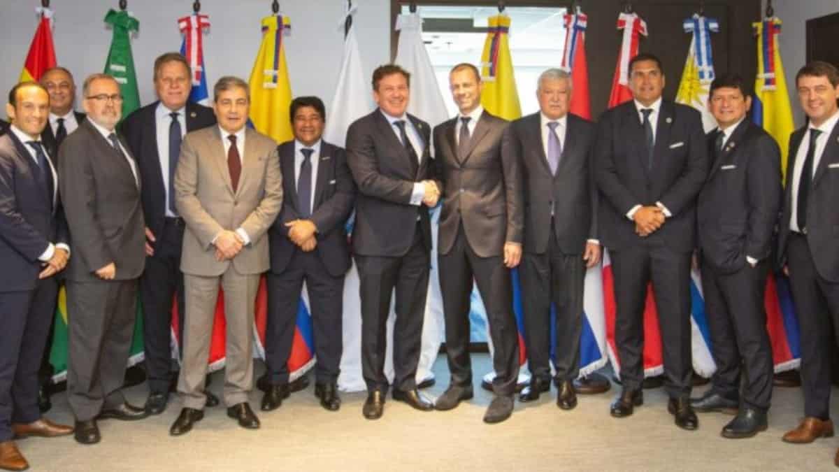 Reunión de la Conmebol y la Uefa