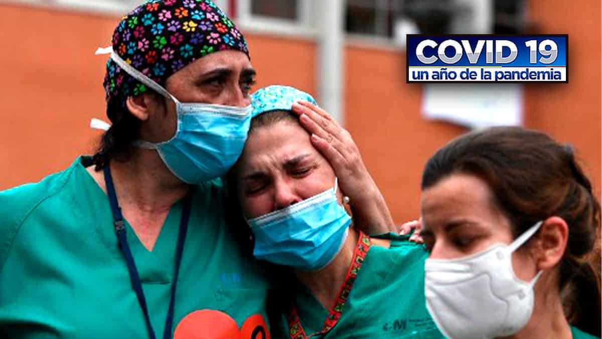 Un año de pandemia por covid en el mundo