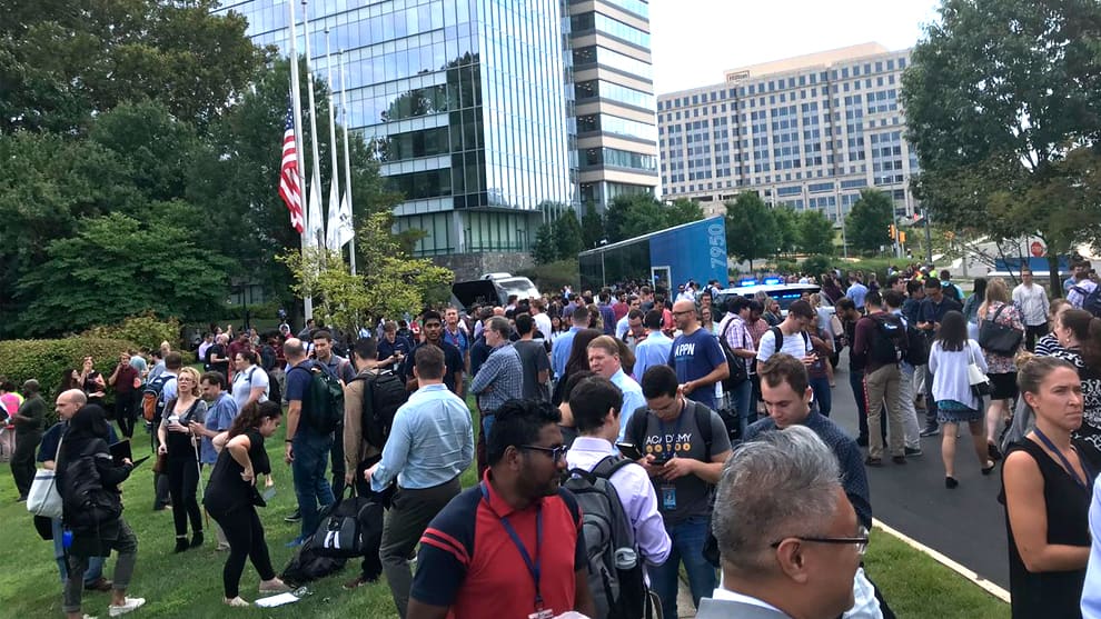 evacúan sede de USA Today