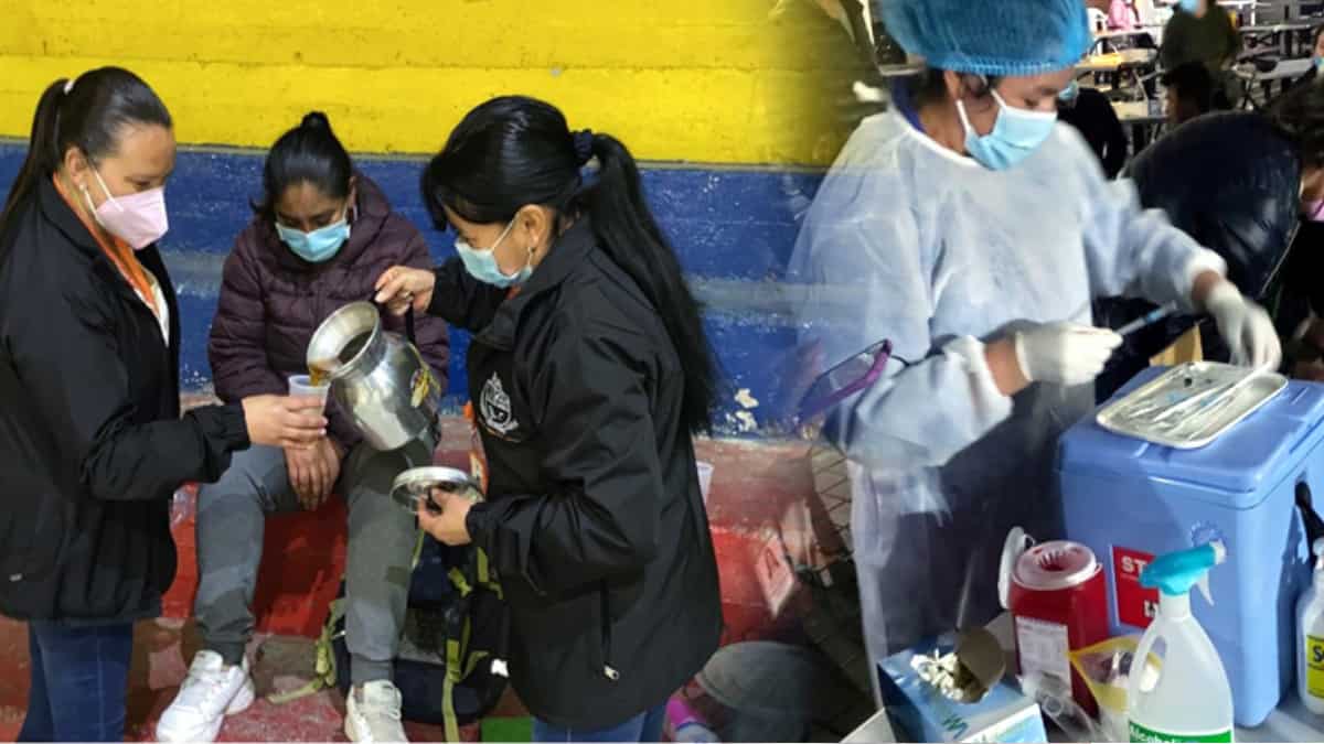 Canelazo para promover vacunación