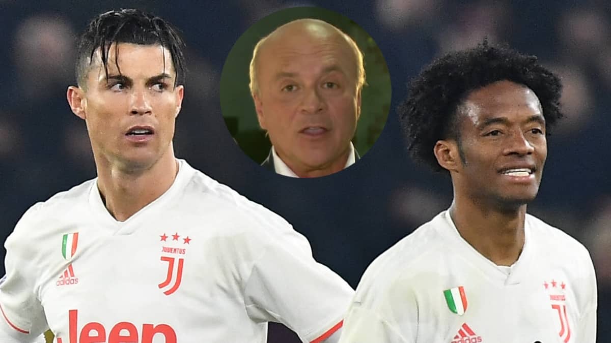 Cristiano Ronaldo, Carlos Antonio Vélez y Juan Guillermo Cuadrado