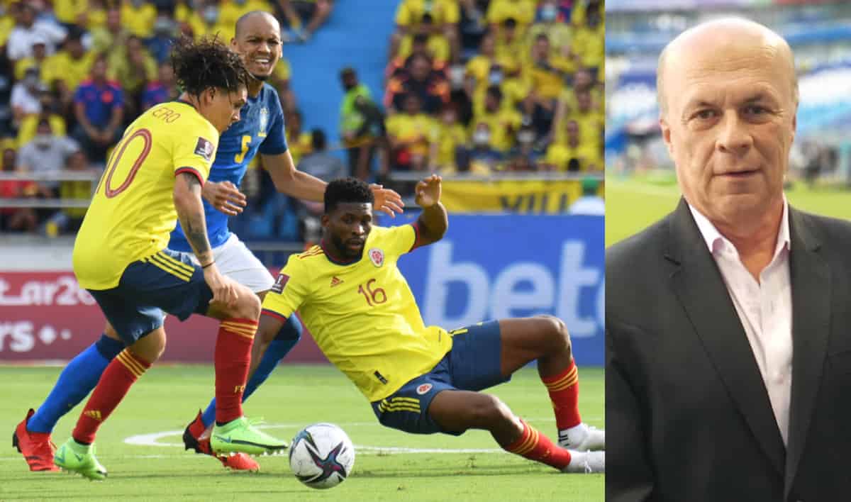 Carlos Antonio Vélez sobre el empate de Colombia ante Brasil
