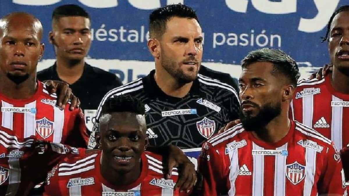 Error Viera en Junior vs Unión Magdalena: fecha 17, Liga 2022-II