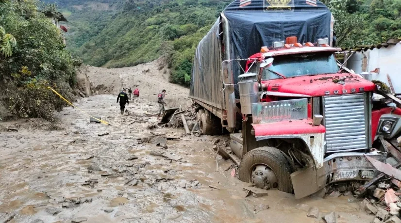 Avalancha en Villavicencio