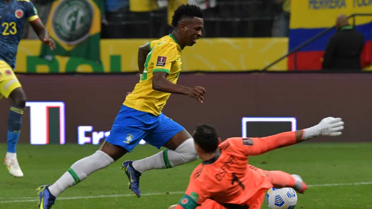 Vinicius y su gratitud con Reinaldo Rueda tras el Brasil-Colombia