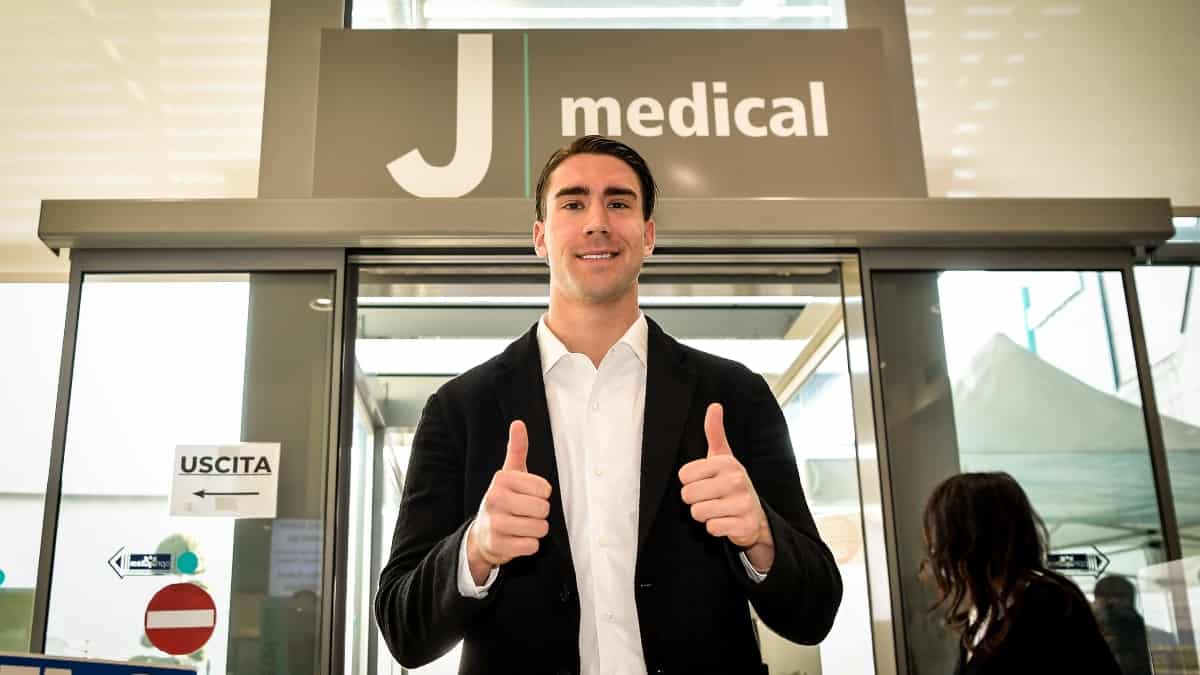 Dusan Vlahovic, nuevo jugador de la Juventus
