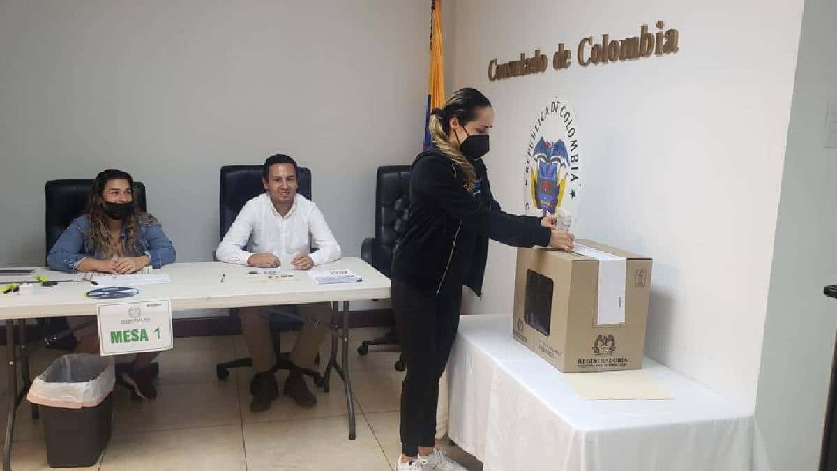 Más de 66 mil colombianos en el exterior han votado