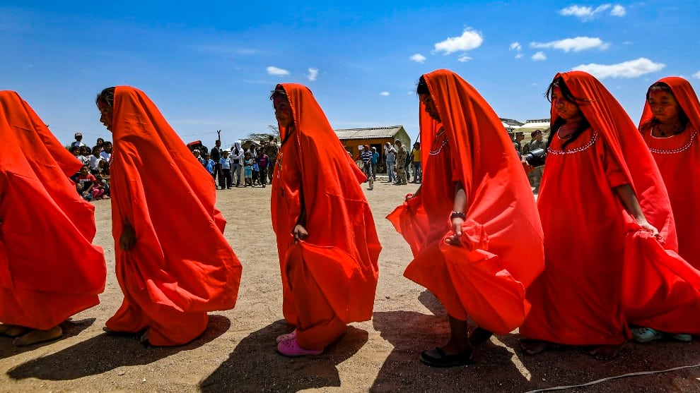 indígenas wayuu en Colombia