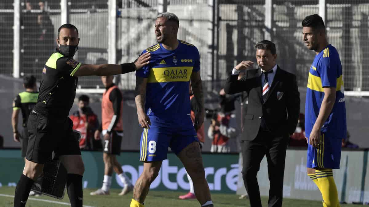 Riquelme y la razón de sacar a Edwin Cardona en River-Boca